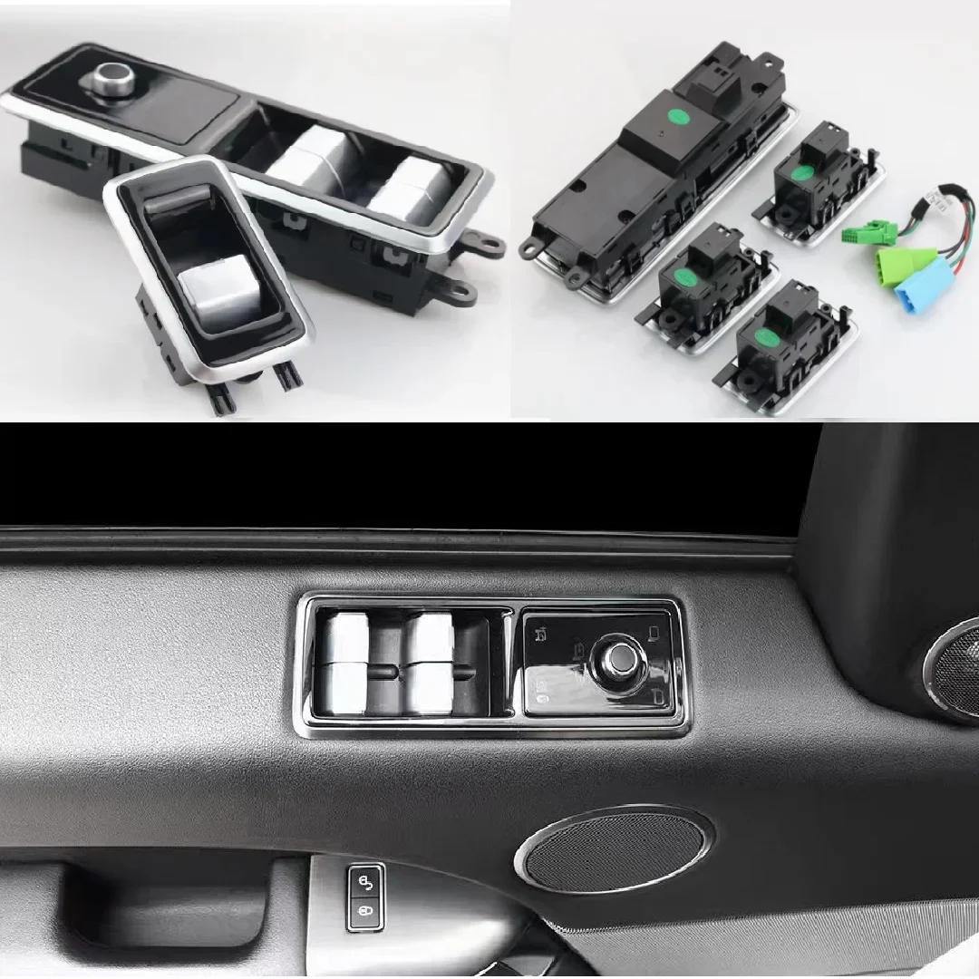 

Переключатель подъема окна, ЖК-умные кнопки, контроллер четырехдверных клавиш для Land Rover Range Rover Vogue L405