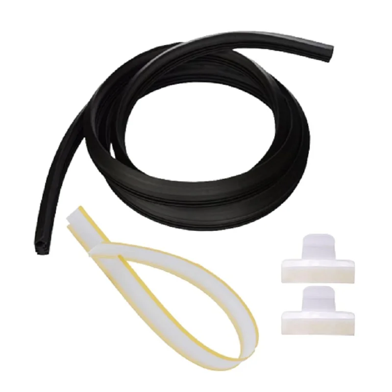 154827601 Dishwasher Door Seal 809006501 Lower Seal 154701001 Splash Shield Kit Fit for Frigidaire Kenmore Replace AP5809675