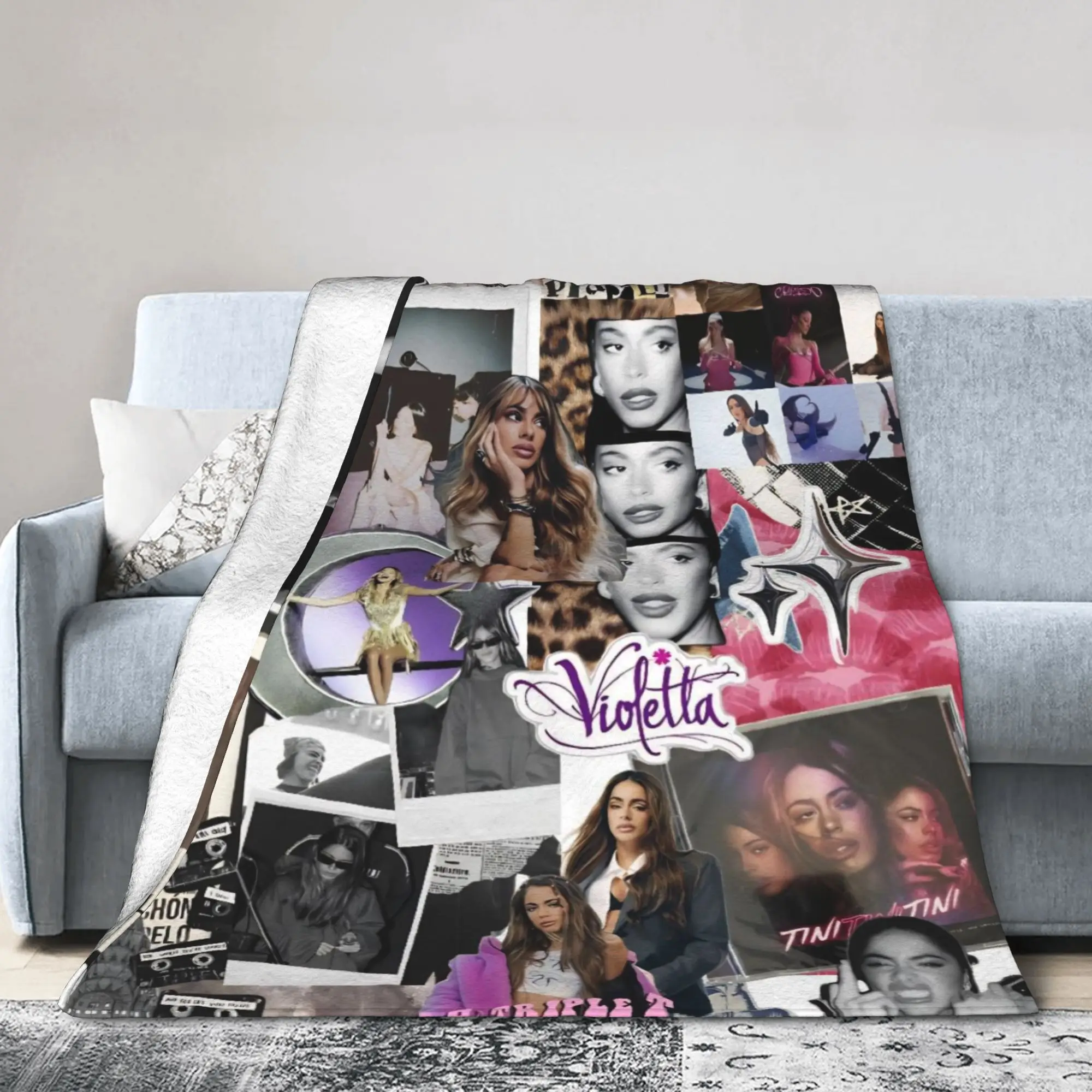 New Singer TINI STOESSEL Futtura Album Blanket Ultra-Soft Flannel  Relax Throw Blankets Machine Washable