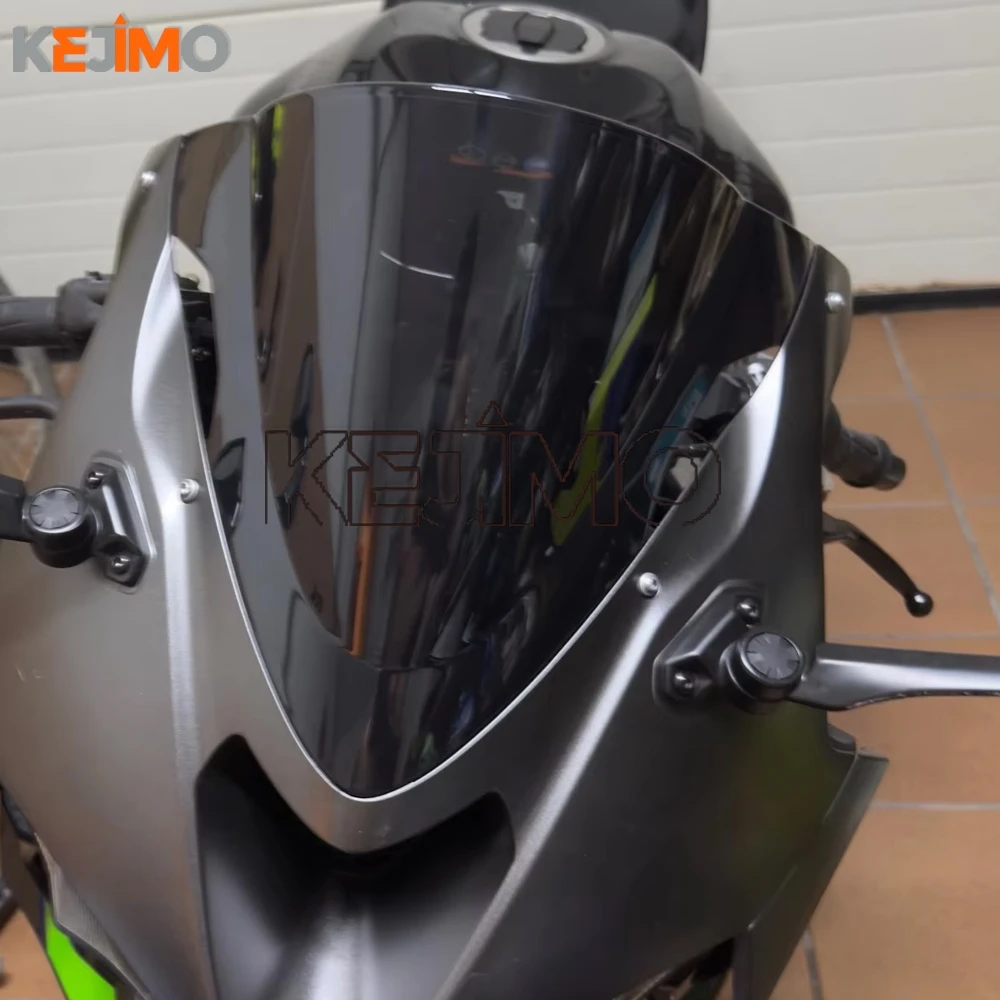2026 2027 Motorcycle FOR KAWASAKI NINJA ZX-6R ZX 6R ZX6R 2024 ZX zx 6R 2025 Front Windshield Windscreen Baffle Wind Deflectors