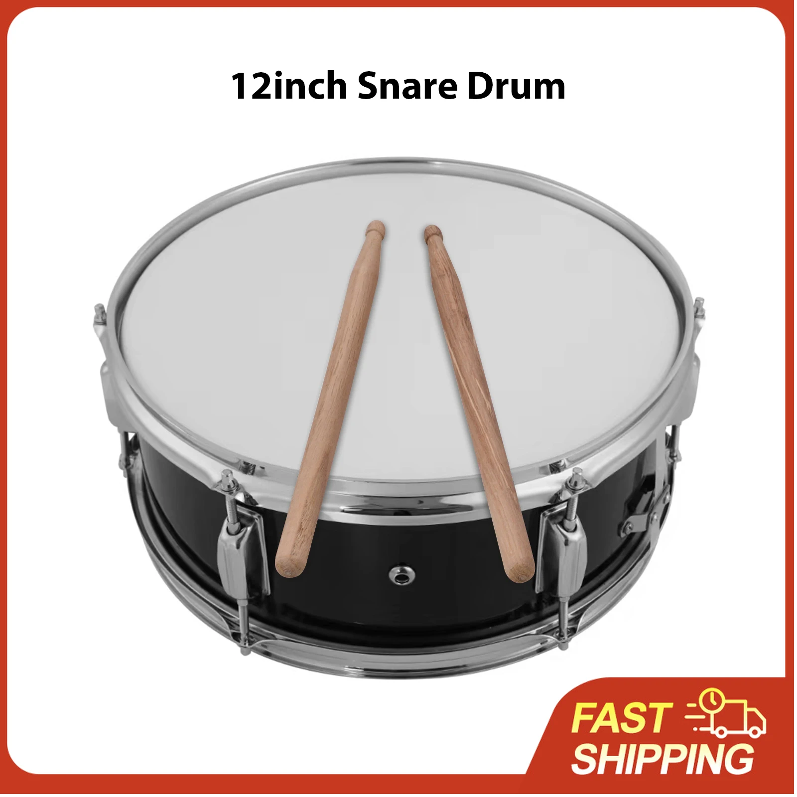 tambourin-de-12-pouces-ensemble-de-tambourin-portable-avec-baguette-sangle-d'epaule-cle-de-tambour-instrument-de-percussion-pour-etudiants-debutants