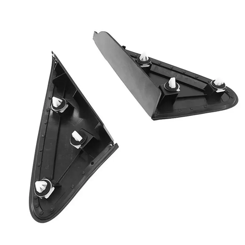Compatible Left/Right Exterior Door Mirror Triangle Molding Trim Cover for Chevrolet Cruze 2009-2014