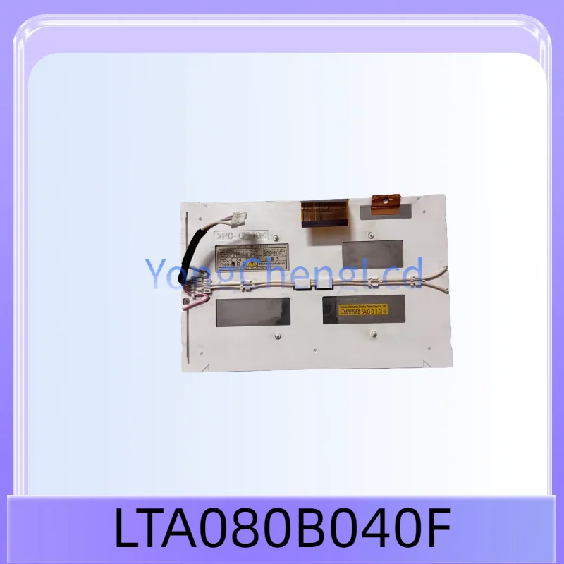 

The 8-inch LTA080B040FLCD display is a 100% fully tested LCD display suitable for vehicle central control GPS navigation