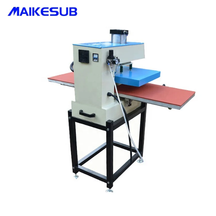 Maikesub 60*80 pneumatic double station sublimation transfer machine printing machine tshirt