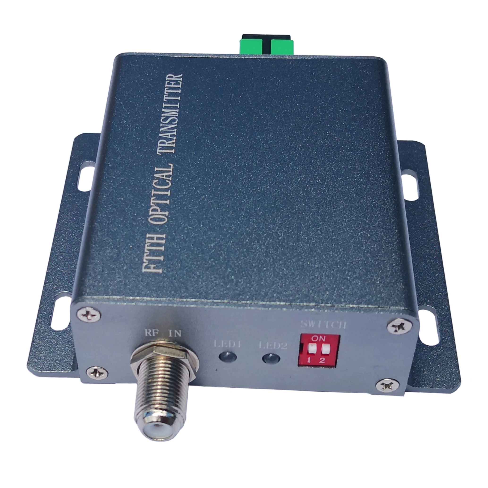 Trasmettitore ottico TV satellitare 45~2150 MHz, 3 MW/10 MW, convertitore da RF a ottico, trasmettitore ottico 1310 nm/1550 nm