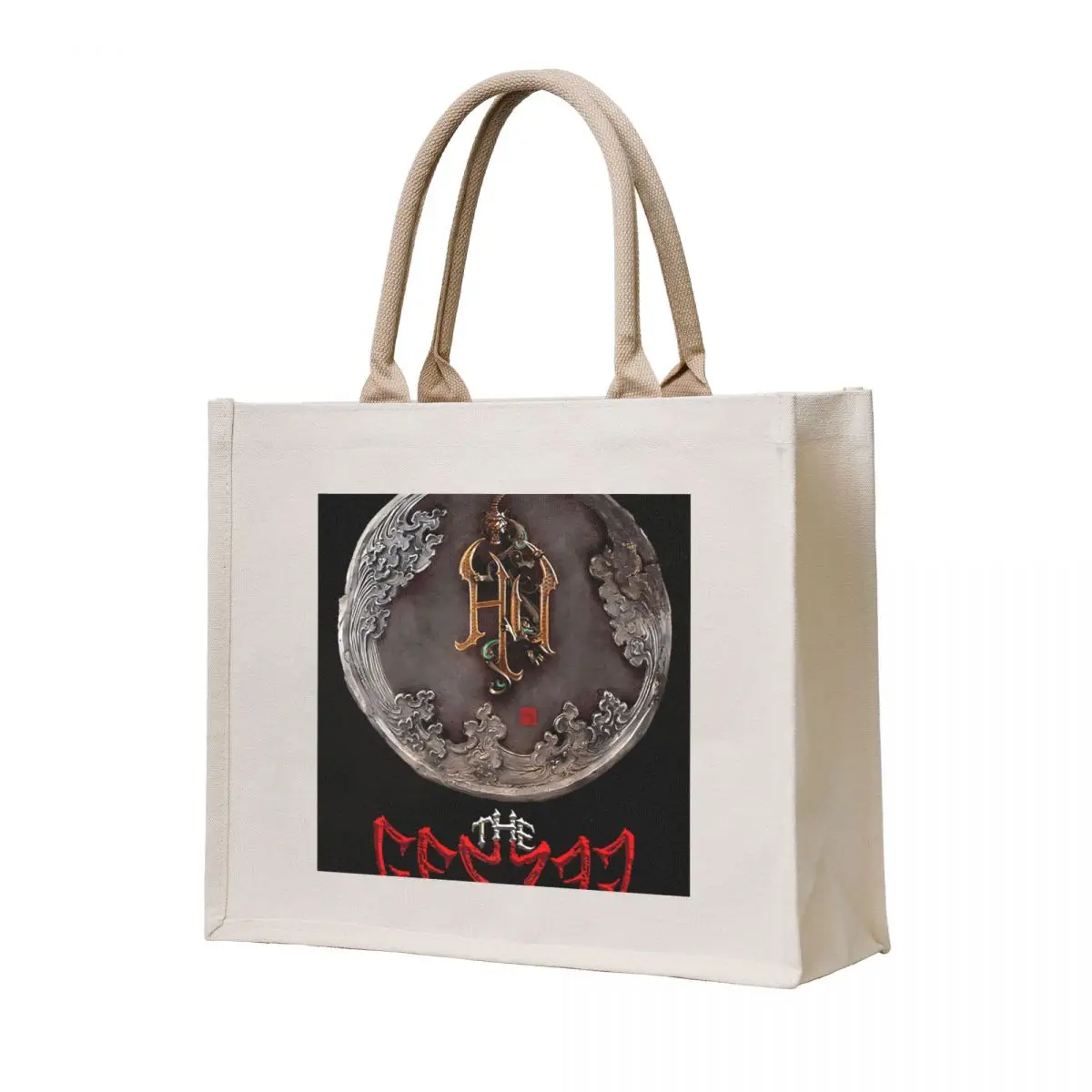 

The Hu Seal Tote Bag supermarket folding bag large tote bag Eco