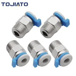 5/10/15pcs 3D Printer Parts V6 Pneumatic Quick Connector Fitting PC4 01 M10 For PTFE Tube Bowden Extruder RepRap Hotend J-head