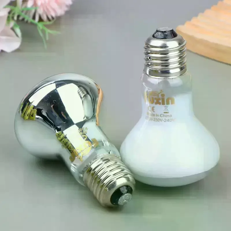 UVA Led Pet Heating Lamp 2 Kinds UVA Day Night Bulb 25W/40W/60W/75W/100W E27 Reptile Heat Bulb Reptiles