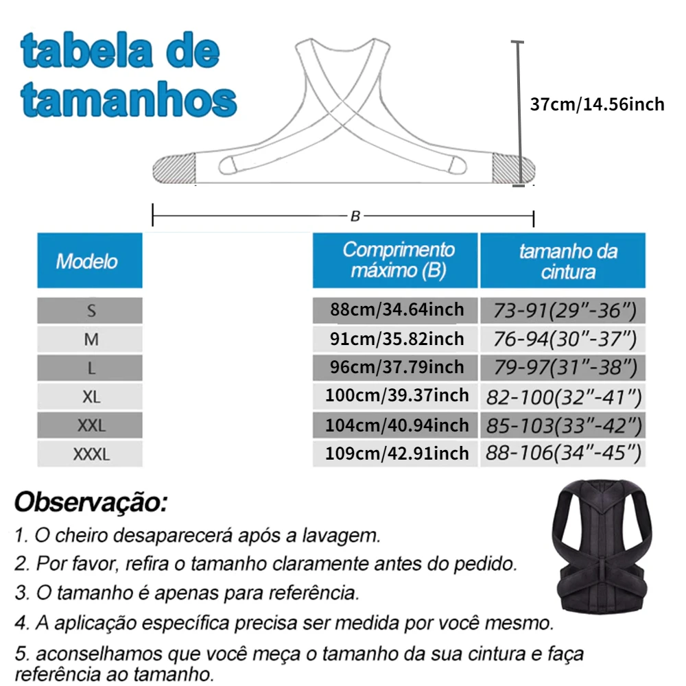 Back Posture Corrector Adjustable Correction Belt