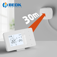 Beok Tuya Wifi Wireless Heating Thermostat Smart Home Heating/Cooling Thermoregulator for Gas Boiler Actuator Google Home Alexa