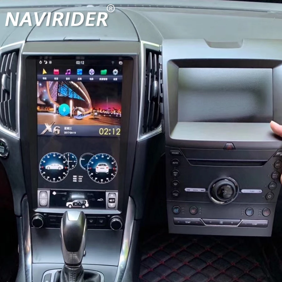 

Автомобильный радиоприемник 13,6 дюйма для Ford Edge 2015-2019, GPS-навигация, автостереоэкран, мультимедийный видеоплеер, DSP, WIFI, головное устройство Carplay