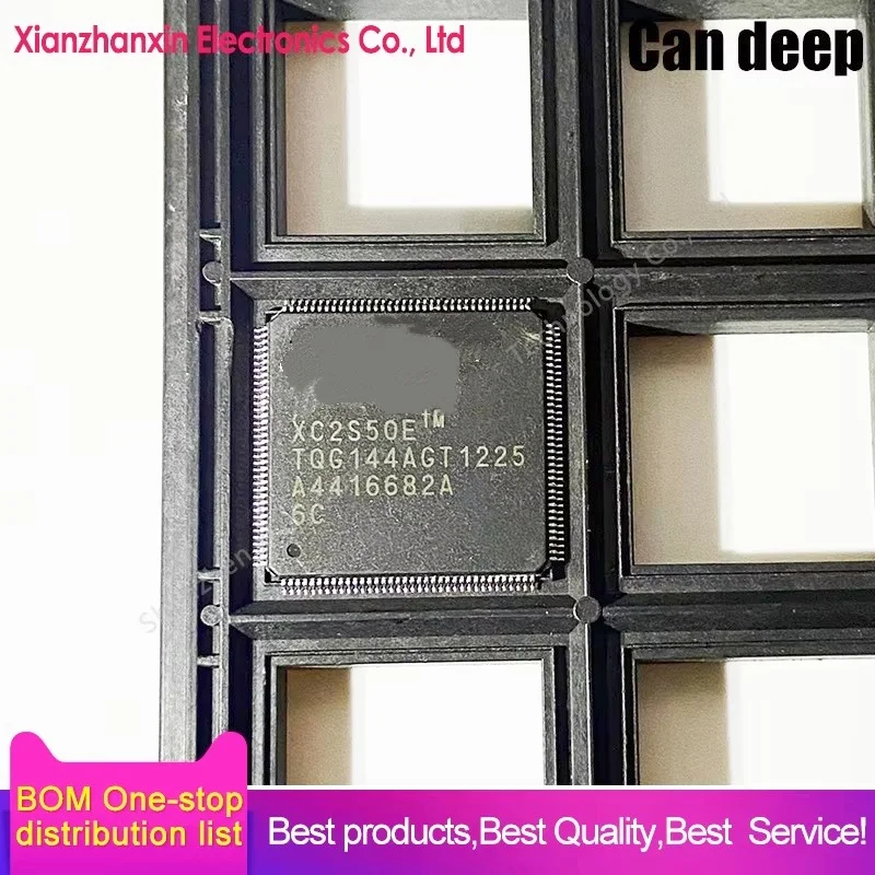 

1PCS/LOT XC2S50E-6TQG144 XC2S50E-TQG144 XC2S50E QFP144 Programmable logic device chip