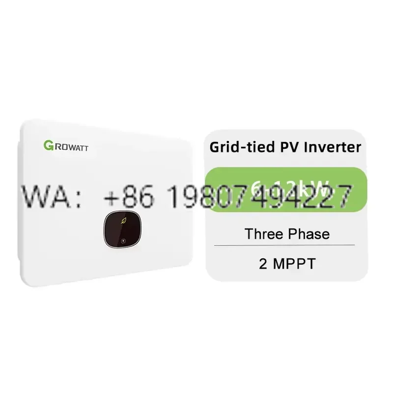 for Growatt Three Phase 6-12kW On-Grid Solar MID 6~12KTL3-XL2 Online Smart Service Commercial Industrial PV Inverter