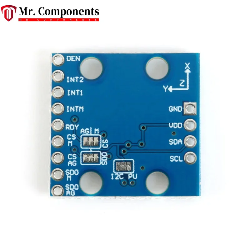 LSM9DS1 9 IMU de nueve ejes brújula electrónica acelerómetro giroscopio magnetómetro/módulo Sensor de medida inercial I2C SPI para Arduino