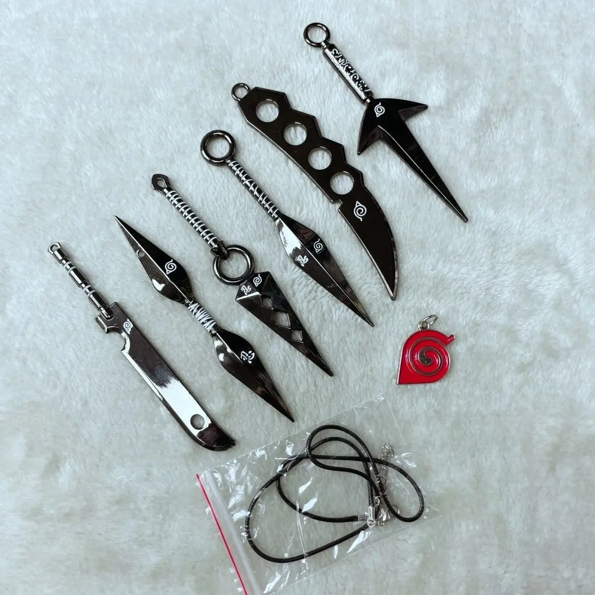 Anime Cosplay Toys Keychain Naruto Peripheral Sasuke Kakashi Alloy Model Collection Model Toy Gift With Box view 5