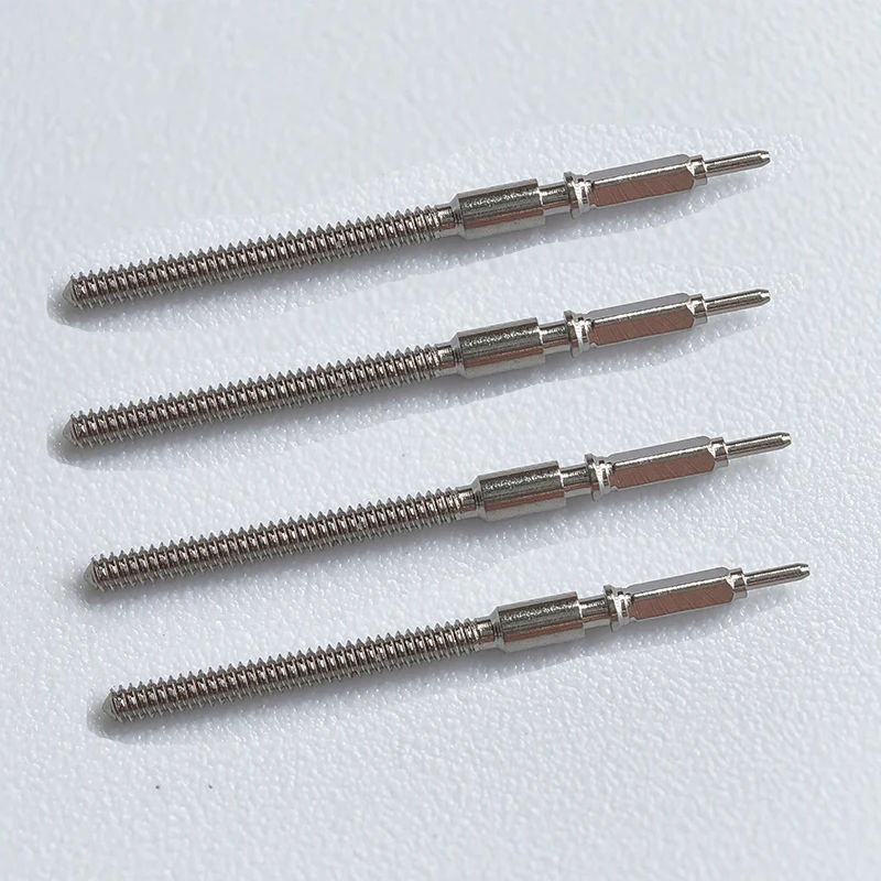 2 قطعة/4 قطعة 2824 حركة تاج الجذعية صالح لتعديل الحركة 2824 استبدال بدلة الجذع القياسية لأجزاء آلية 2824 #5