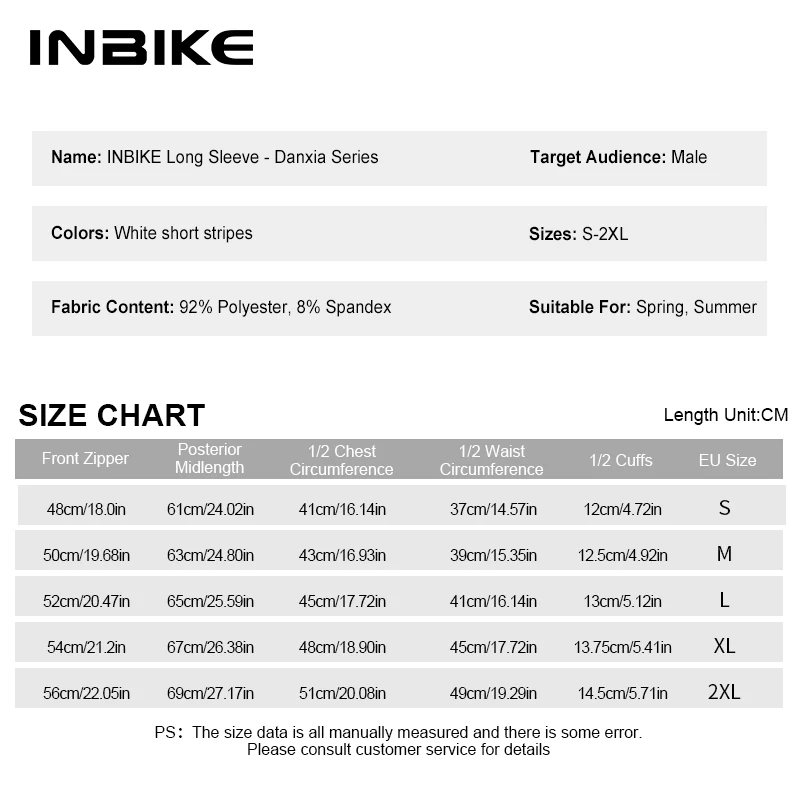 INBIKE New Summer Men\'s Cycling Short Sleeve MTB Bicycle Jersey Shirts for Men Road Mountain Bike Riding Clothing with 3 Pockets