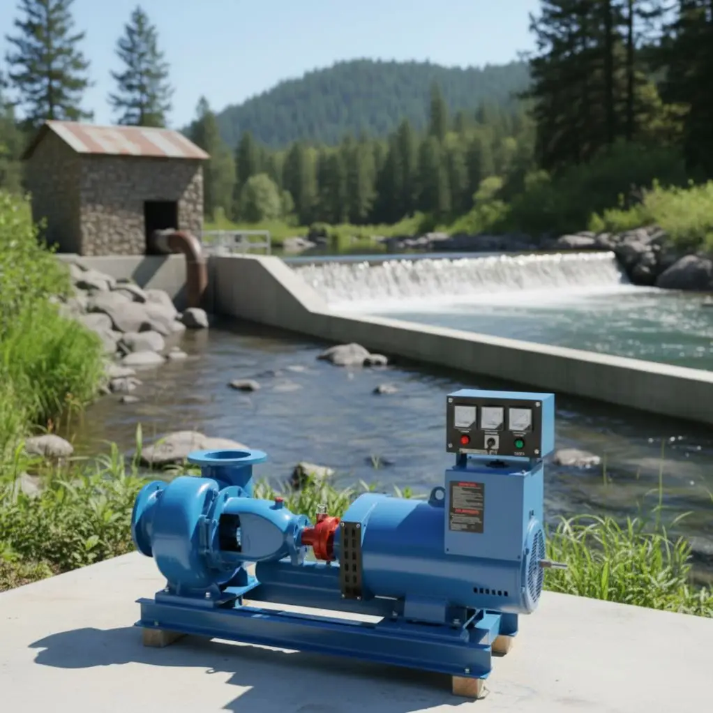 

30-100KW Small Hydro Generator 380V Water Turbine for Renewable Energy Projects