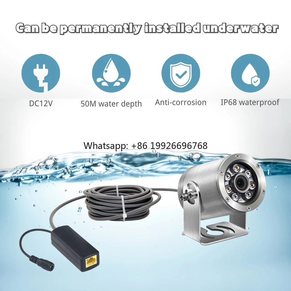 

Underwater Cctv High-definition Lens With 2MP Pixel for Aquaculture and Fishing factory