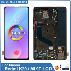 AAA+ AMOLED For XIAOMI MI 9T LCD 9T Pro Display Touch Screen Digiziter Replacement For Redmi K20 Display K20 Pro LCD Screen