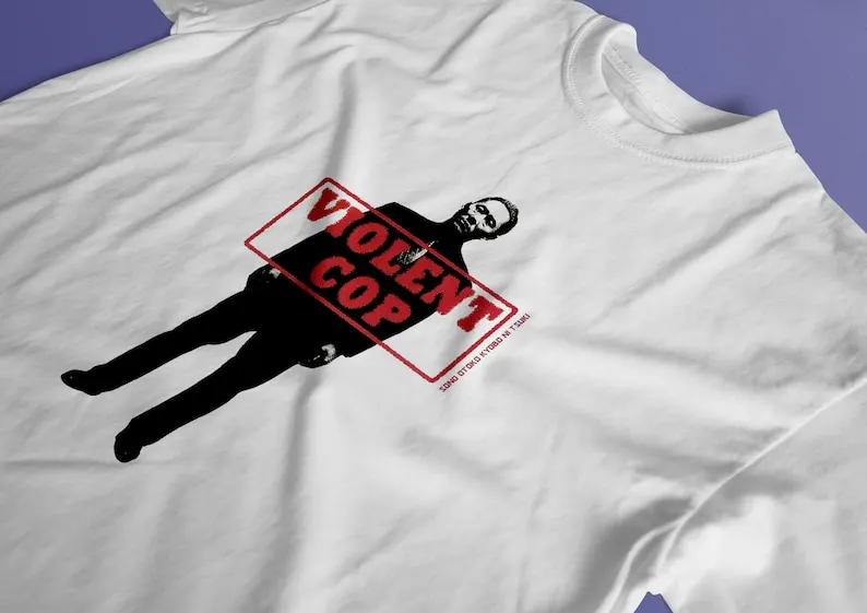 تي شيرت بطباعة أفلام عتيقة ، تي شيرت للوزن الثقيل ، تي شيرت للوزن الثقيل ، تاكيشي كيتانو ، من من طراز HQ