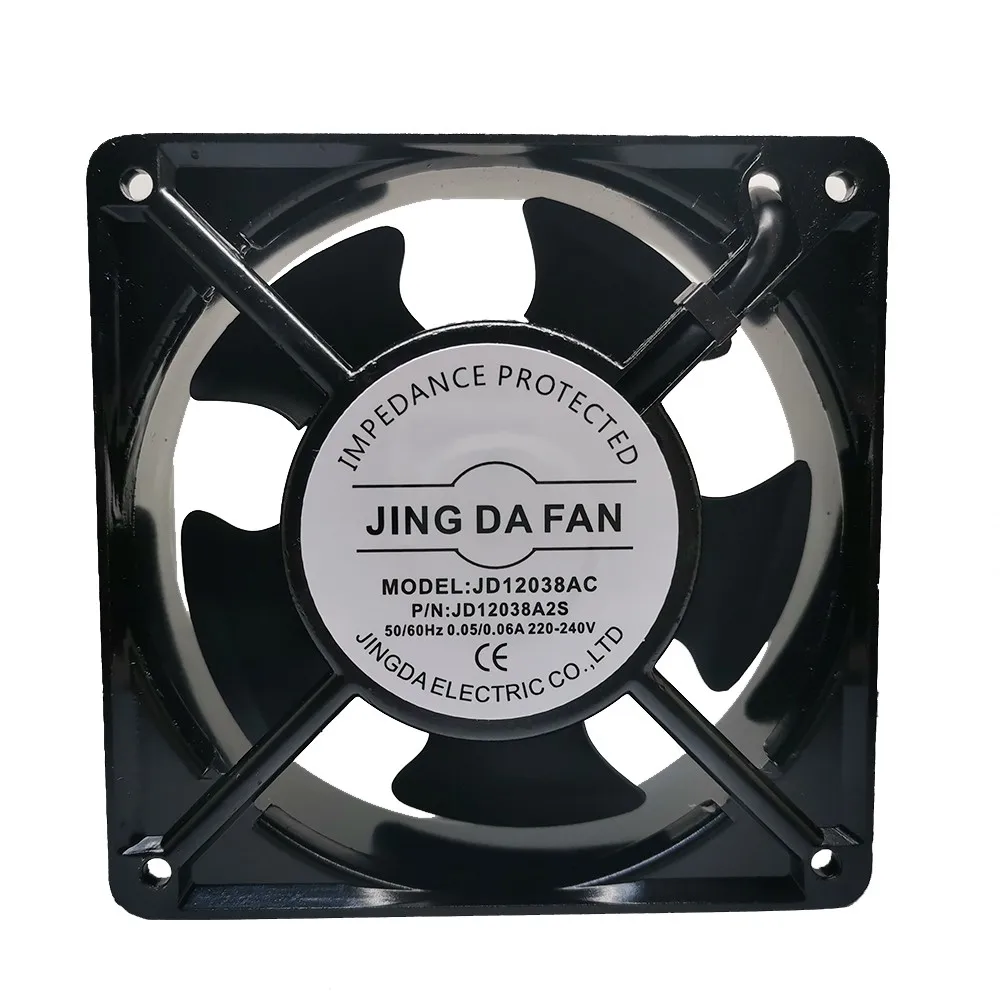 NEW ORIGINAL JD12038AC 220-240V 0.05/0.06A 12038 120*120*38mm 12CM COOLING FAN