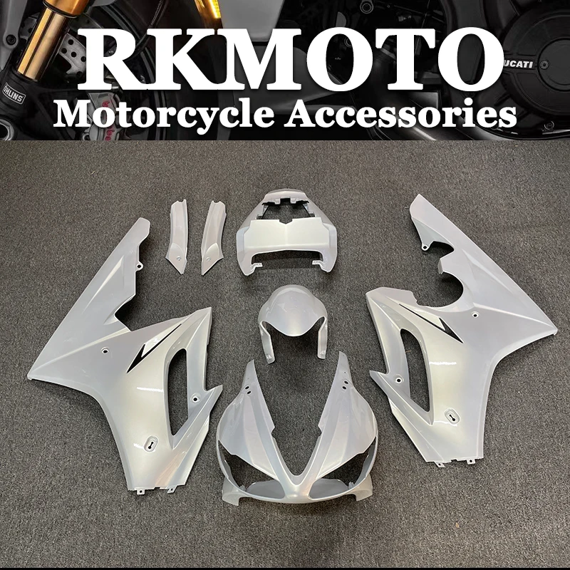 Motorcycle ABS Fairings Kit Fit for Triumph Daytona 675 675R 2006 2007 2008 2009 2010 2011 2012 Bodywork fairing set white