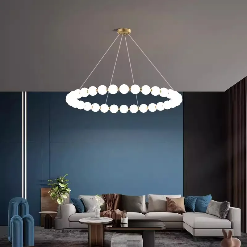 

Modern Home Decor Led Lights Pendant Light Lamps Forstaircase Chandeliers For Living Room Hanging Light Indoor Lighting