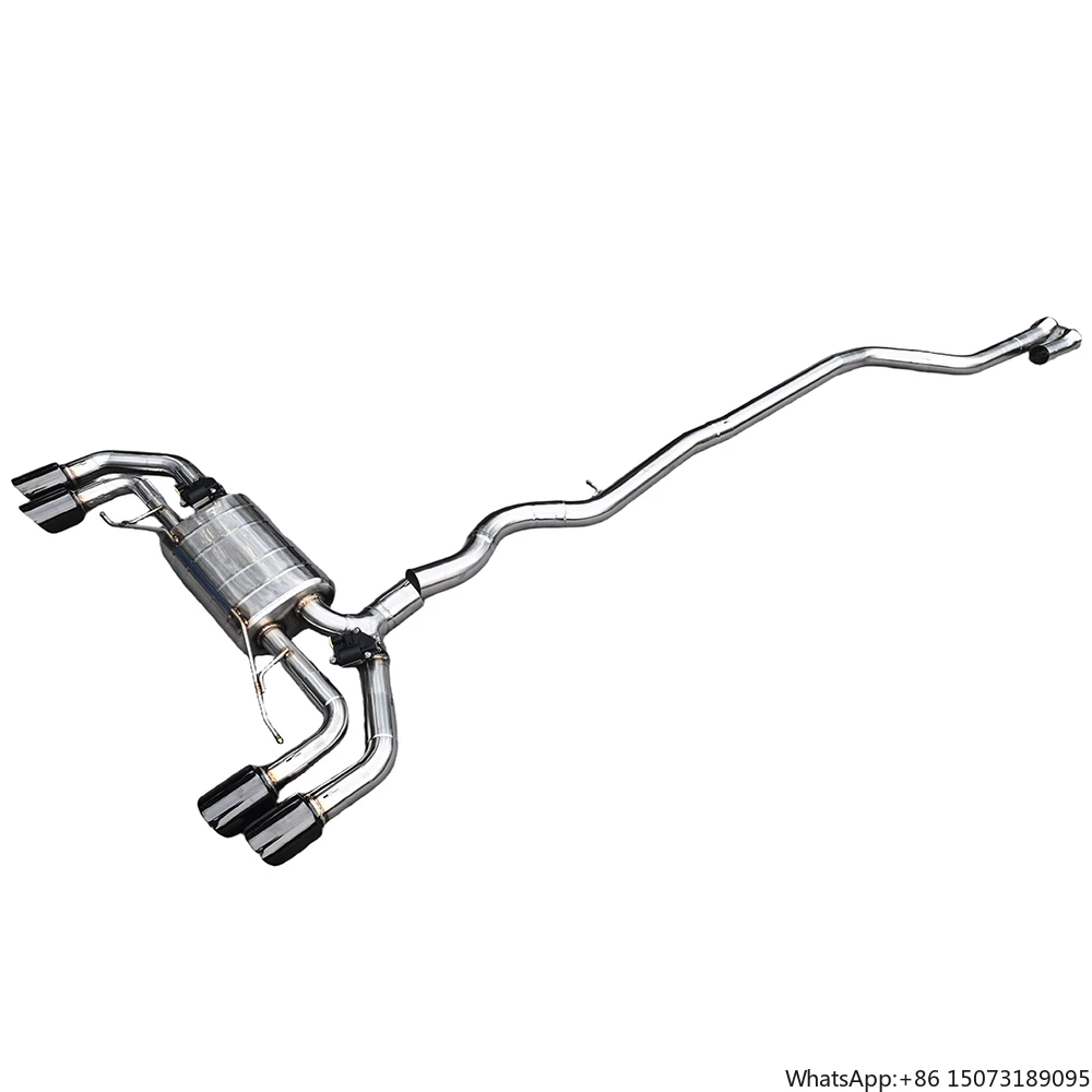 

Заводская выхлопная система Valvetronic Catback для 325i/330i G20/G28 2020-2024, нержавеющая сталь, автомобильная выхлопная труба
