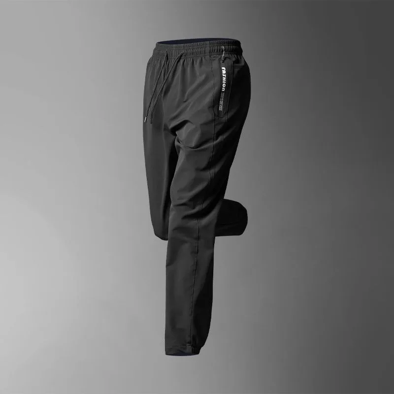 Pantalon de sport à séchage rapide pour hommes, Long At Casual Straight FjRespirant, Fitness Training, Vêtements de course pour jeunes, Printemps, Automne