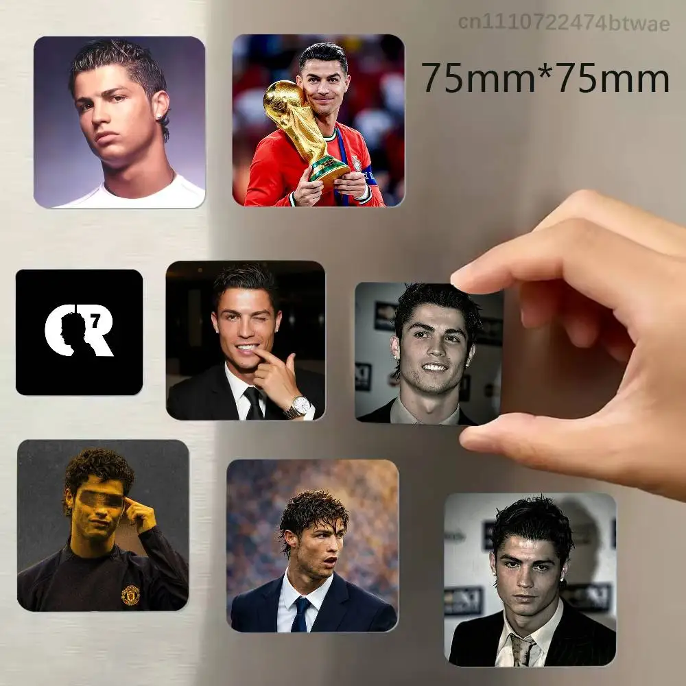 WC26 C. R-Ronaldo CR7 Refrigerator Magnet Square Stickers Can Be Used To Personalize Are Ideal Keepsakes Or Gifts