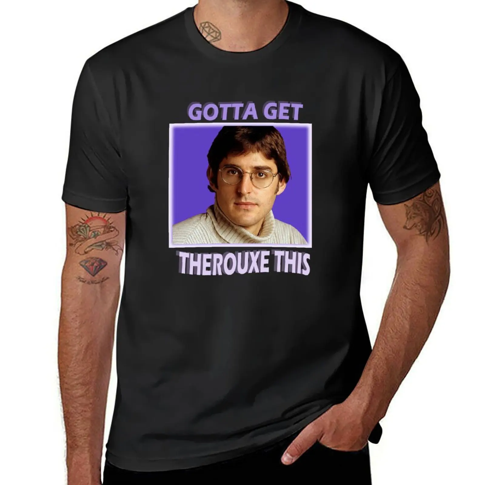 Gotta get theroux this T-Shirt Short sleeve tee tops blacks men workout shirt