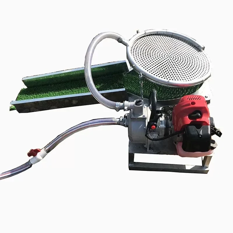 Nugget Mining Pan Dredging Prospecting River Tool Wash Gold Panning Equipment Portable River Sand Gold Panning Machine