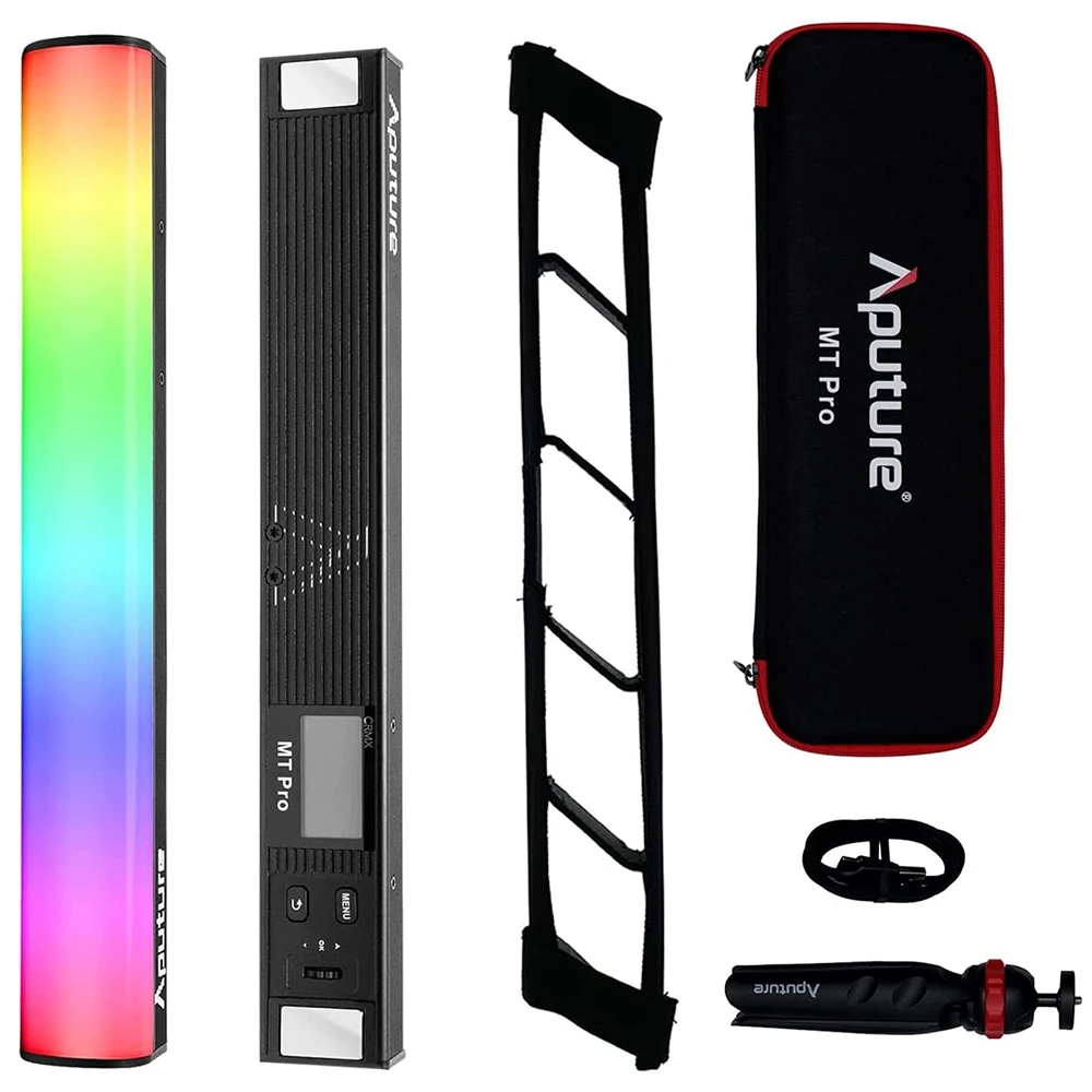 Aputure MT PRO RGB Красочная ледяная палочка Ручной светодиодный светильник для фотосъемки Трубчатый светильник Светодиодный светильник для видеосъемки для Youtube Video Studio