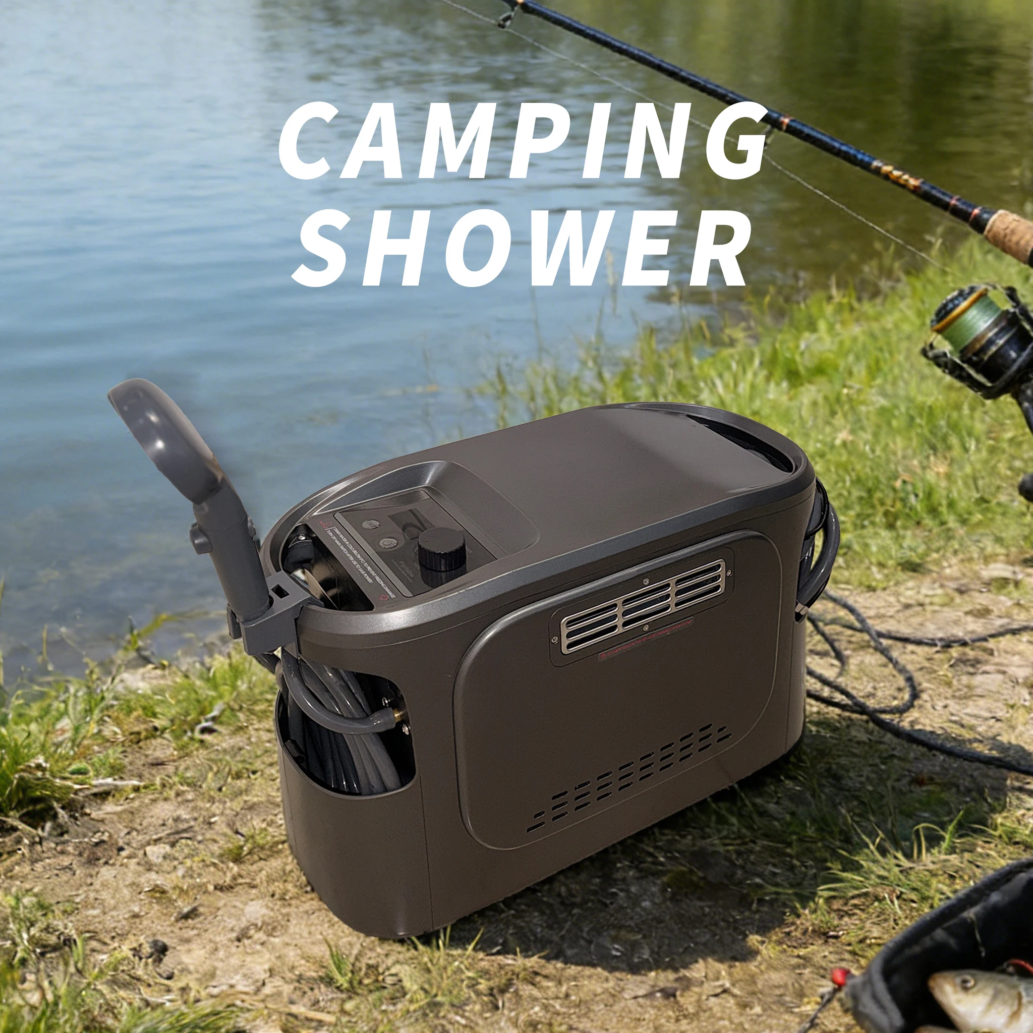 Portable 3L Propane Water Heater Eco-Friendly Tankless Instant Shower for Camping/RV Reusable and Emergency Feature