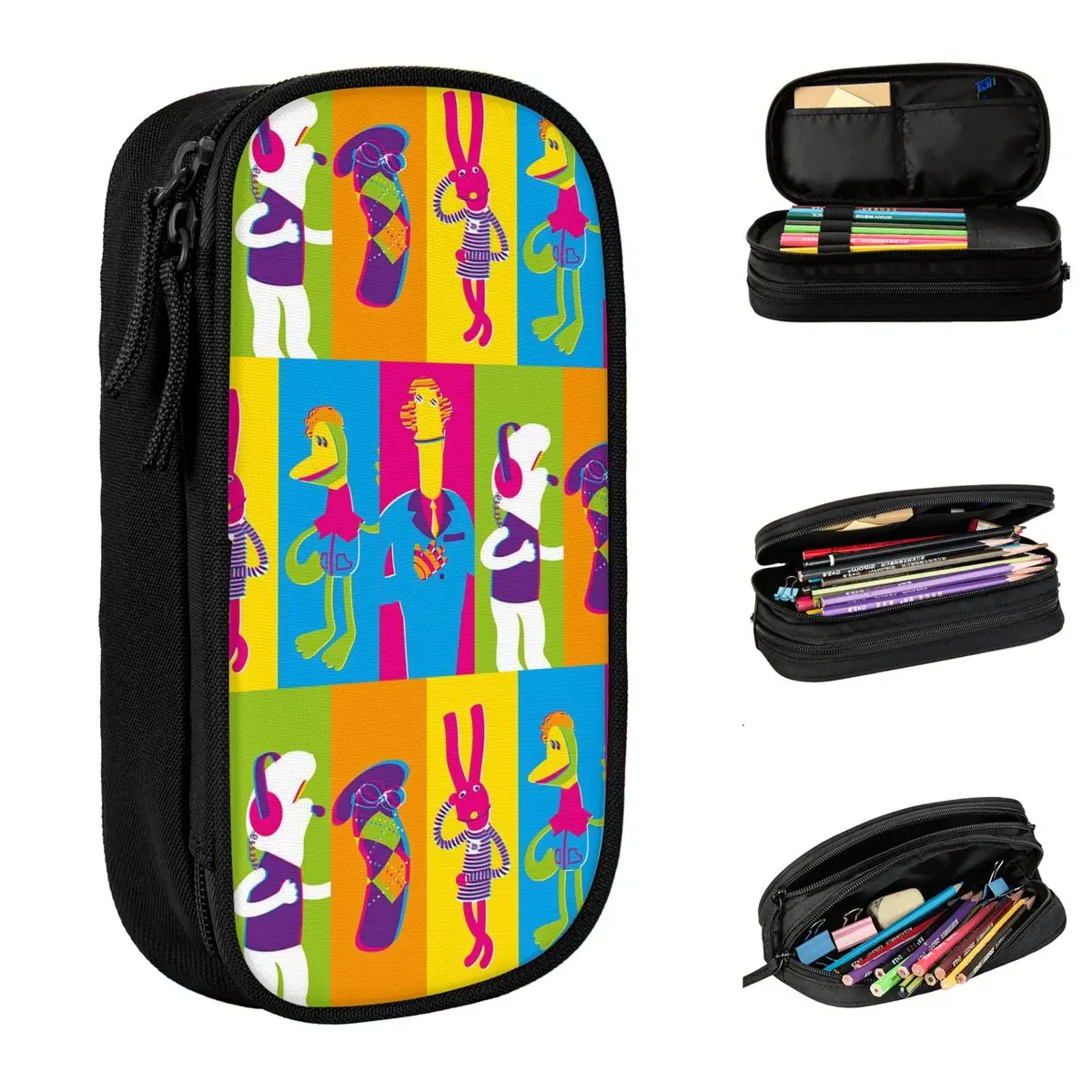 Estuche para lápices de 31 minutos, portalápices de comedia chilena de 31 minutos, gran capacidad para estudiantes, regalos escolares, estuches para lápices