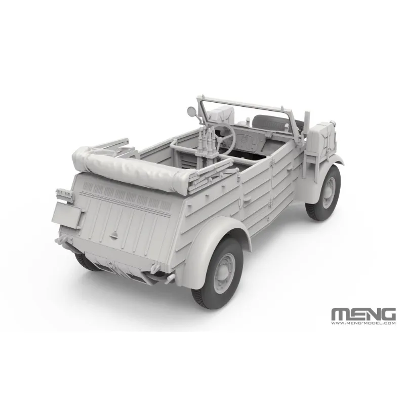 MENG VS-015 1/35 مقياس ألمانيا Pkw.K1 Kubelwagen نوع 82 شمال أفريقيا البلاستيك أطقم منمذجة #4