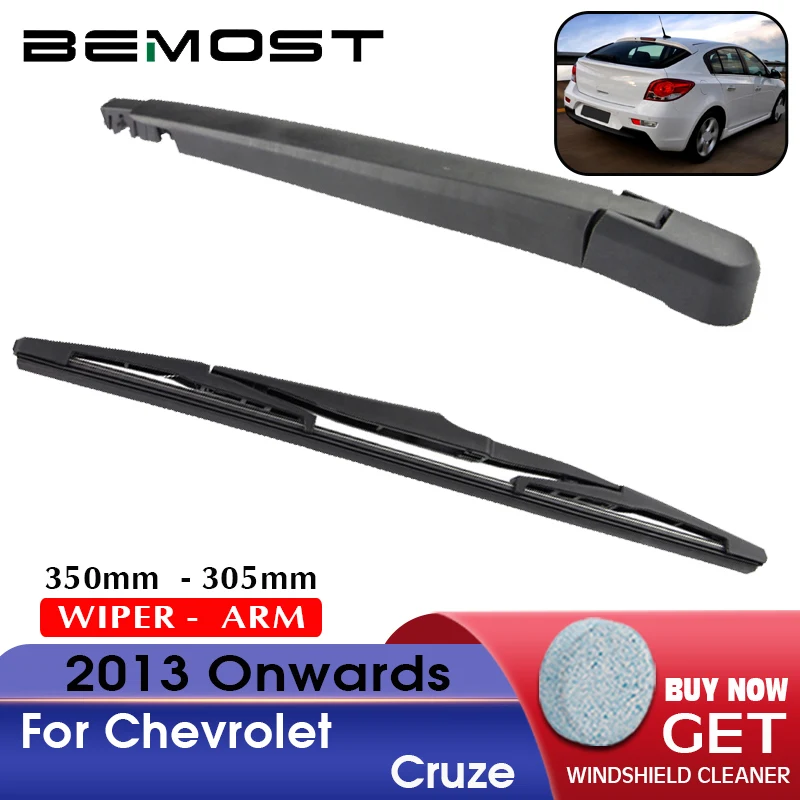 BEMOST Auto Car Rear Back Windshield Windscreen Wiper Arm Blades Brushes For Chevrolet Cruze 350MM 2013 2014 2015 2016 2017 2018