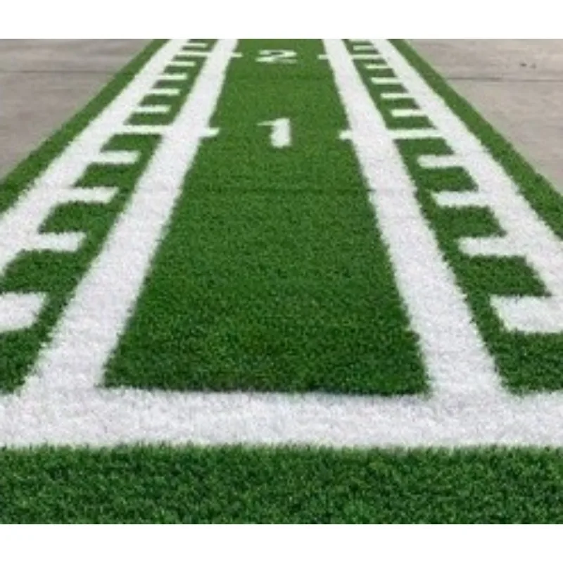 Gym Lawn Track Graduated White Line Artificial Turf, Sled Special Grass 1pcs