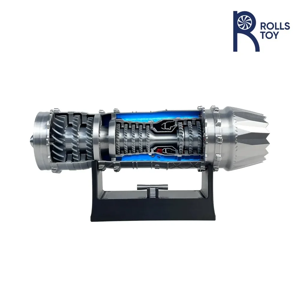 J-35 avião de combate turbina motor montagem modelo aeronave impressão 3d elétrica aore figura ação coleção brinquedo menino presentes