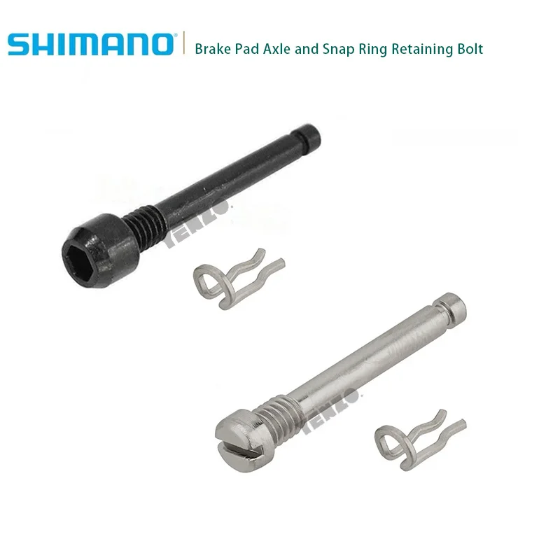 Shimano Brake Pad Axle and Snap Ring Retaining Bolt XT XTR 105 BR-R7070/R8070 M820 Y2GM98020 Y8J798060 Y8JZ98010