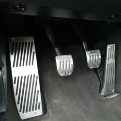 Car Styling ,For BMW 1,3 Series X1 E39 E46 E87 E90 E91 E92 Non-drilling Non-slip Accelerator Gas Fuel Brake Foot Rest Pedal Pads