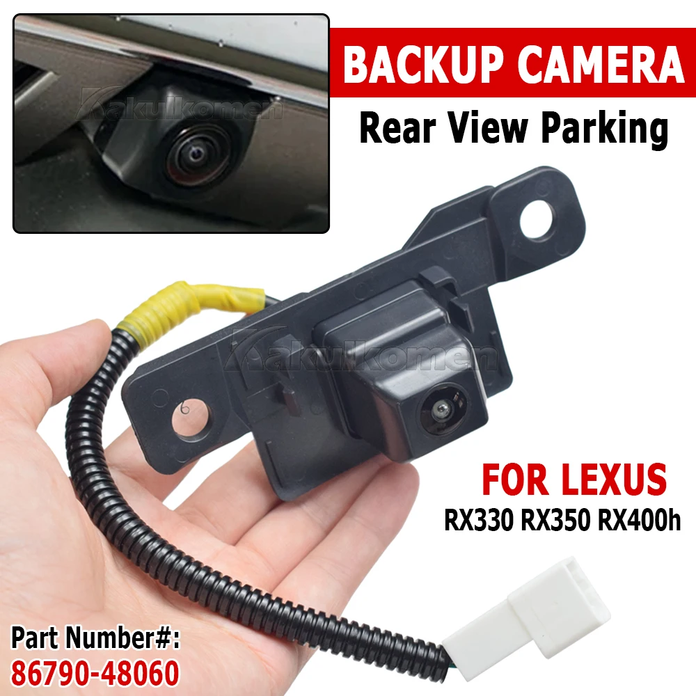 

For Lexus RX330 RX350 Rx400h 2004-2009 Car Trunk Lid Park Rear View Reverse Parking Backup Camera 86790-48060 8679048060