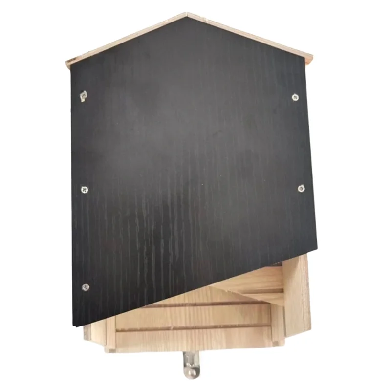 

A59T Large Outdoor Bat House, Huge Wooden Box, Weatherproof, Untreated Spiral Bat House, Shelter, Garden Accessories B