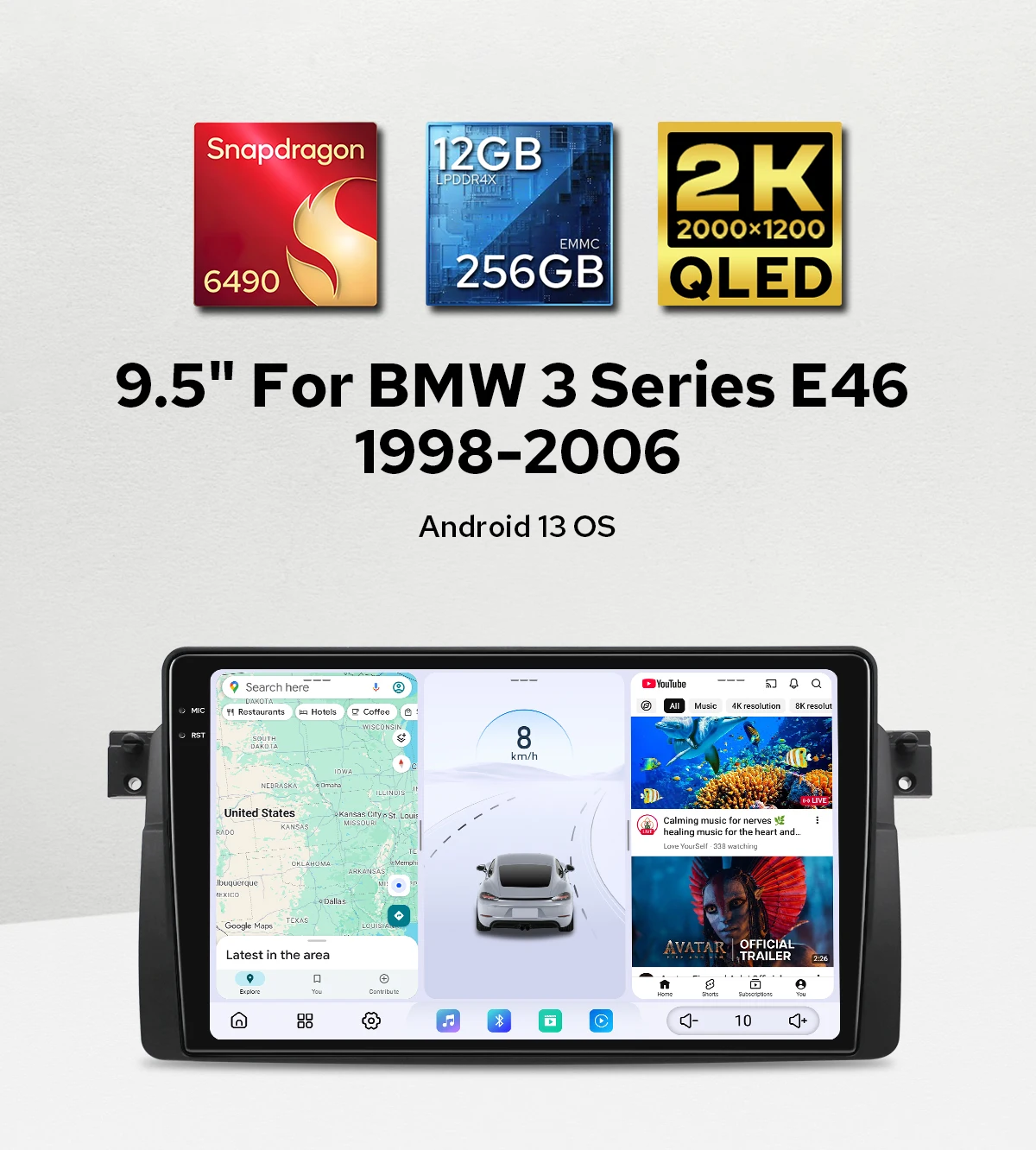 Premium 9.5"Android…