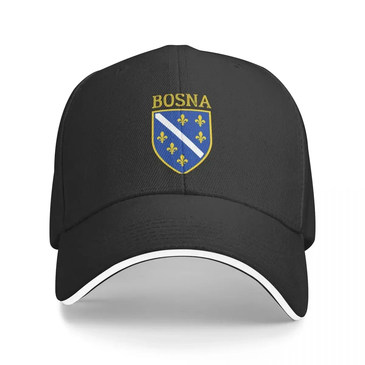 Bosnia and Herzegovina Old Shield Baseball Cap Trucker Hat Snap Back Hat For Girls Men's