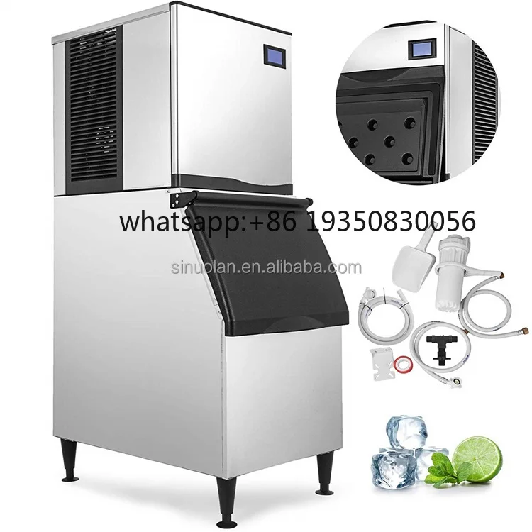Restaurant 318 KG/24hours 700LB/318KG Popular High Quality Electric Ice Maker Vending Machine
