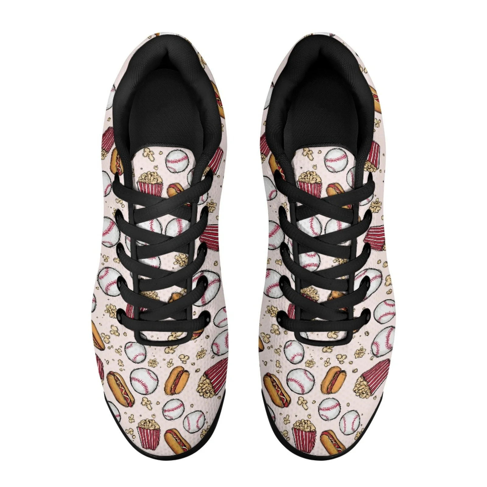 PENSTROLL Baseball Snack Fashion Walking Sneakers Gym Jogging Sneakers for Men Air Sneaker Walking Shoes