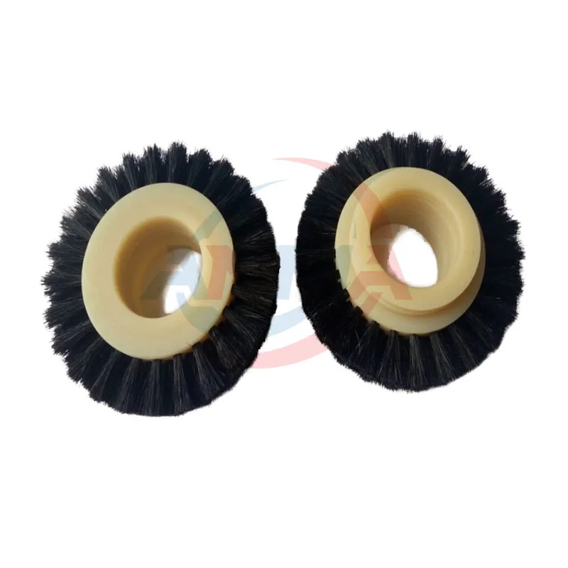 KBA roda suku cadang mesin cetak KBA105 roda sikat keras hitam 85MM × 32MM 1 buah