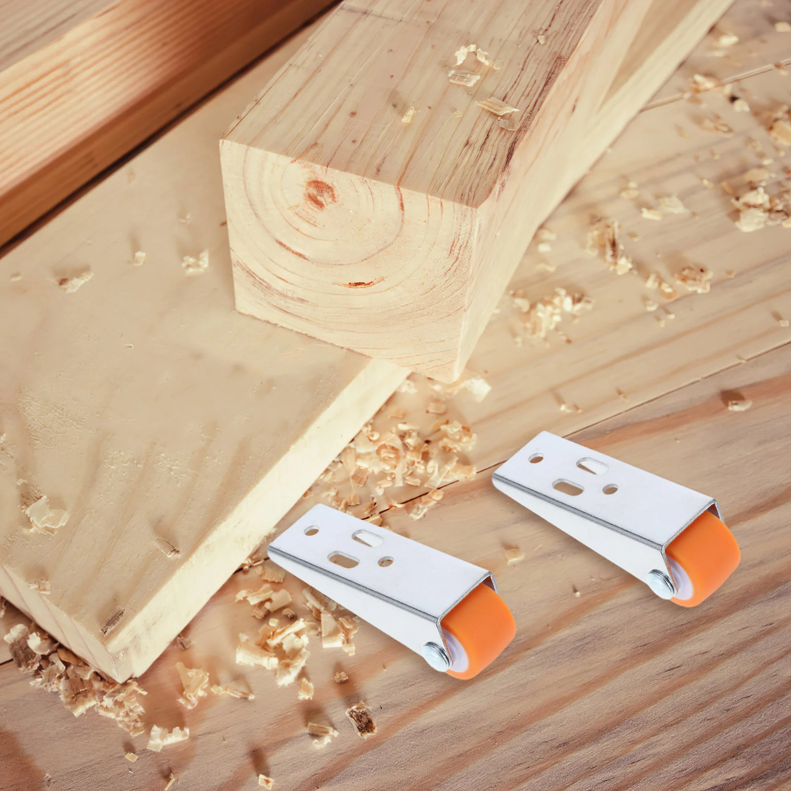 

4pcs Wood Door Drooping Support Wheel Galvanized Sliding Door Bottom Wheel For Wardrobe Cabinet Barn Doors Floor Guide Roller